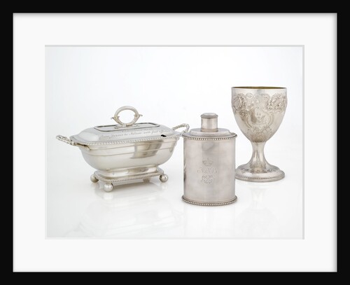 Bogus tea caddy said to have been owned by Nelson by unknown