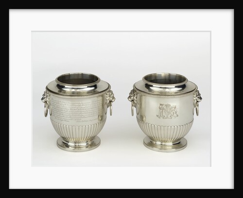 Copenhagen ice pails with lion mask handles by William Hall