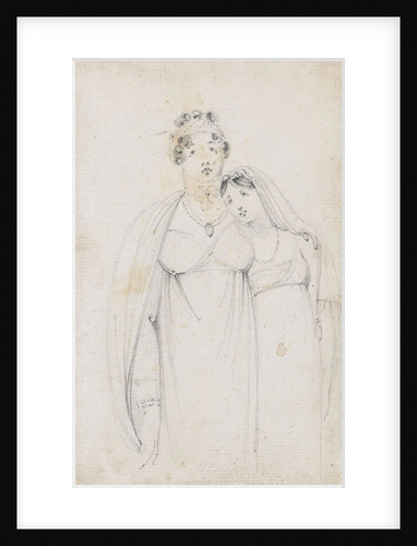Emma Hamilton with Charlotte Nelson by Thomas Baxter