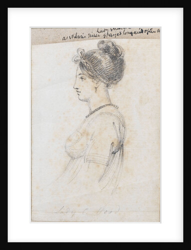 Charlotte Nelson (recto) by Thomas Baxter