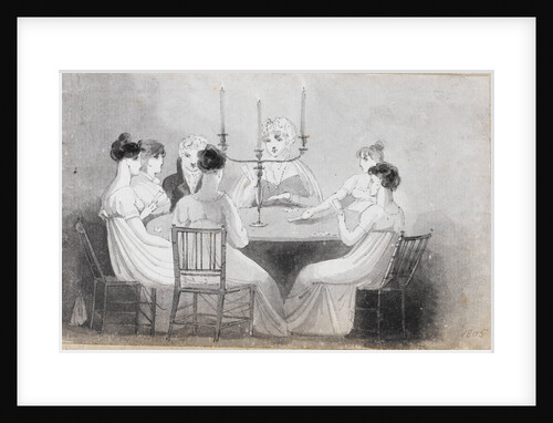 A card party at Merton Place by Thomas Baxter