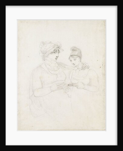 Emma Hamilton and Charlotte Nelson by Thomas Baxter