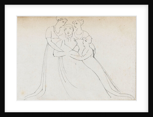 Nelson's nieces - Miss Bolton and Charlotte Nelson, afterwards Lady Hood by Thomas Baxter