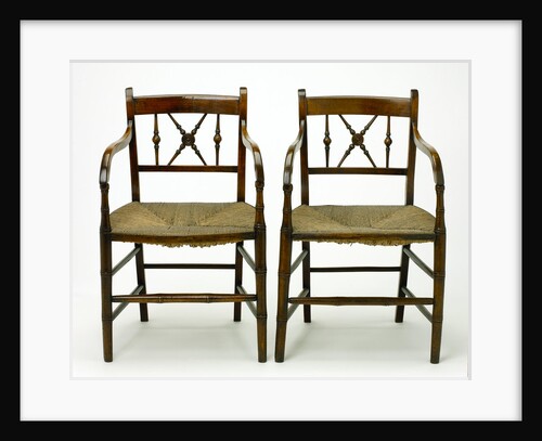 Two chairs by unknown