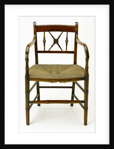 Wooden chair by unknown