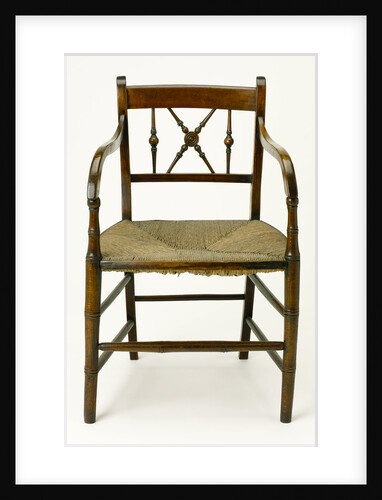 Wooden chair by unknown