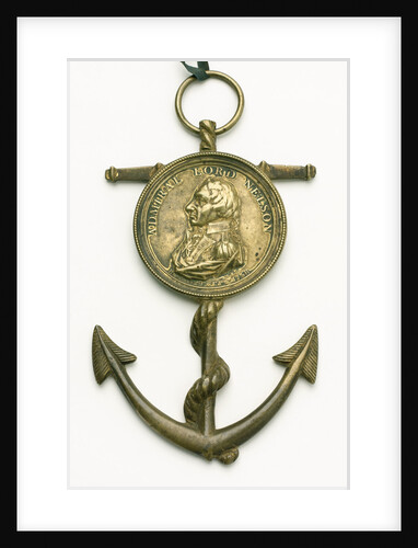 Medallion commemorating Vice-Admiral Horatio Nelson (1758-1805) by Nathaniel Marchant