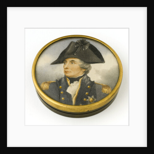 Box commemorating Vice-Admiral Horatio Nelson (1758-1805) by Arthur William Devis