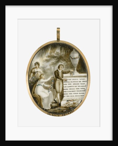Miniature painting depicting Vice-Admiral Horatio Nelson (1758-1805) after Lemuel Francis Abbott by Lemuel Francis Abbott