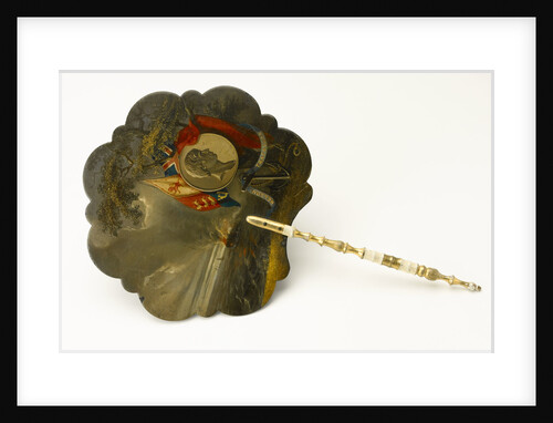A hand screen commemorating the Battle of Trafalgar, 1805 by Unknown