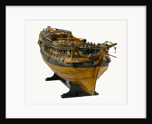 Ship of 74 guns, starboard by unknown