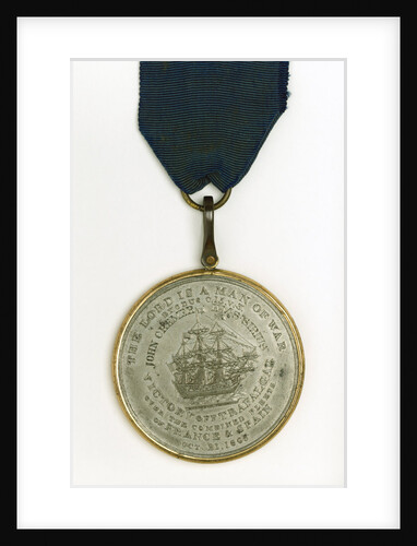 Davison's Trafalgar Medal 1805, reverse by Thomas Halliday