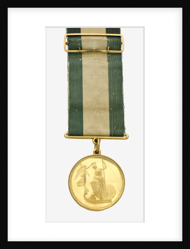 Naval Gold Medal (Captain's) for the Battle of Trafalgar, 1805, obverse by Lewis Pingo