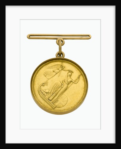 Naval Gold Medal (Captain's) for the Battle of Trafalgar, 1805, obverse by Lewis Pingo