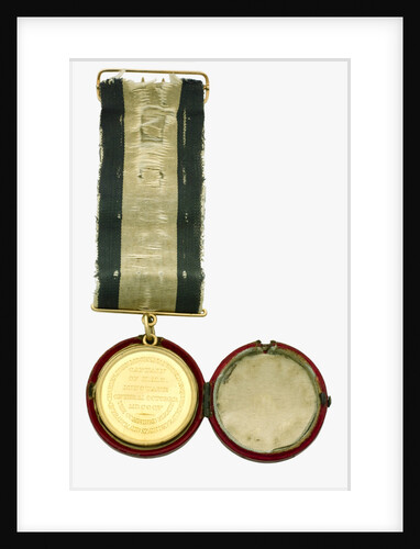 Naval Gold Medal (Captain's) for the Battle of Trafalgar, 1805, reverse by Lewis Pingo