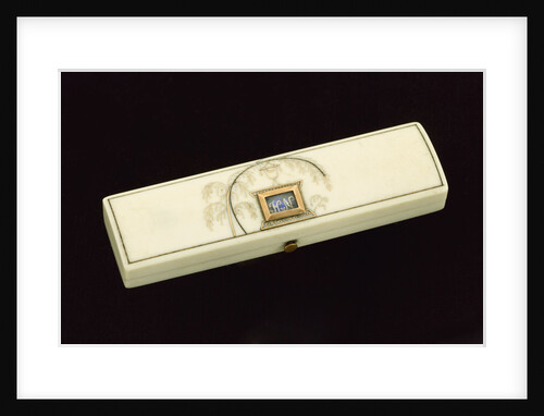 Toothpick case commemorating Vice-Admiral Horatio Nelson (1758-1805) by Unknown