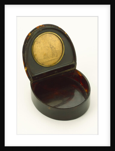 Snuff box commemorating Vice-Admiral Horatio Nelson (1758-1805) by Peter Kempton