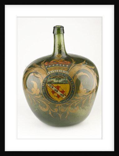 Large liqueur or gin bottle commemorating Vice-Admiral Horatio Nelson (1758-1805) by unknown
