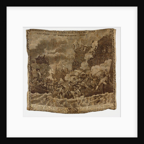 Snuff handkerchief by unknown