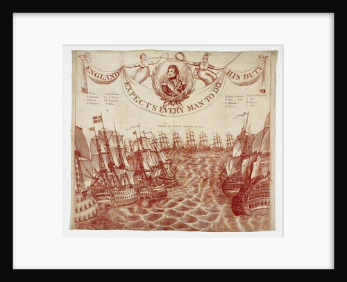 Snuff handkerchief by unknown
