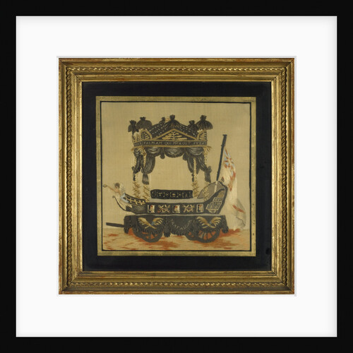 Embroidered picture of Nelson by unknown