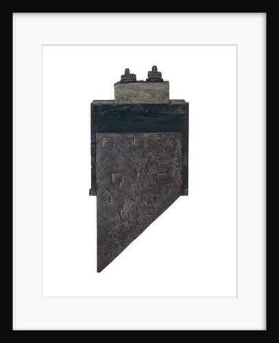 Guillotine blade captured on Guadeloupe by the Royal Navy in 1794 by unknown