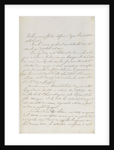 Letter from Napoleon to Admiral Ganteaume by Napoleon Bonaparte