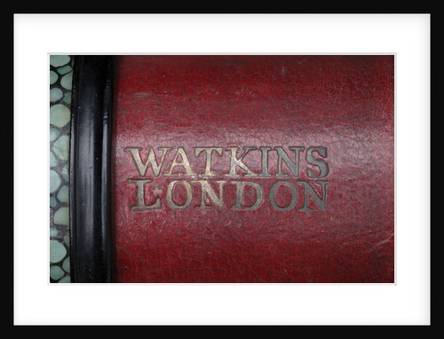 Spyglass telescope- inscription by Francis Watkins