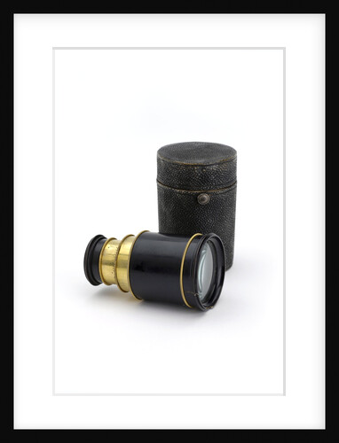 Spyglass telescope with case by Adams
