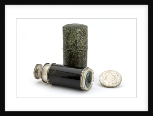Pocket telescope with case by Nairne & Blunt