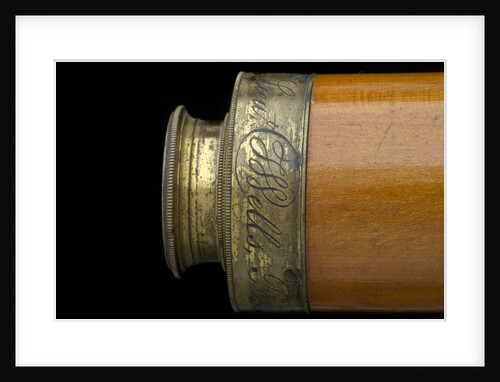 Pocket telescope - collar inscription by Godfrey Lyons