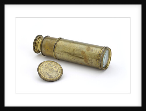 Pocket telescope and lens cap by Dollond