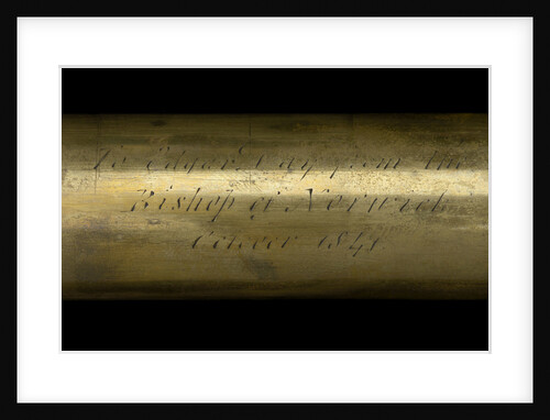 Pocket telescope - draw tube inscription by George Rossi