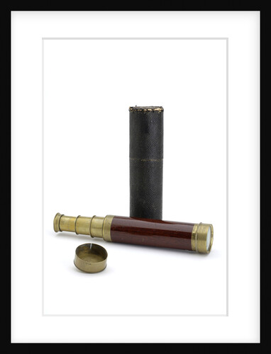 Pocket telescope with case by Gilbert & Co.