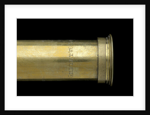 Pocket telescope - draw tube inscription by Gilbert & Co.