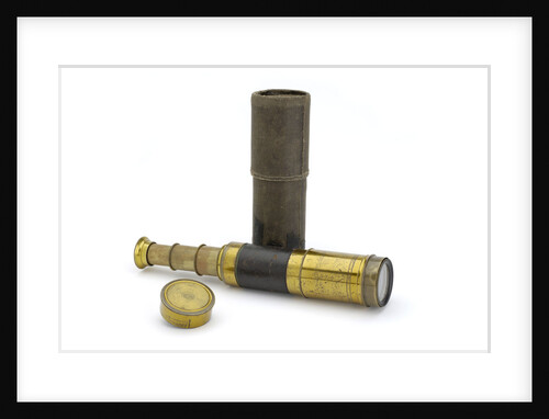 Pocket telescope with case by unknown