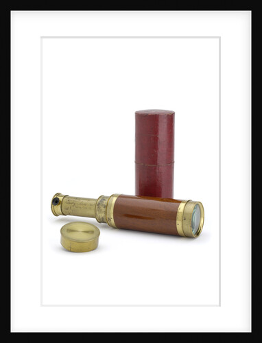 Prismatic telescope with case by Dudley Adams