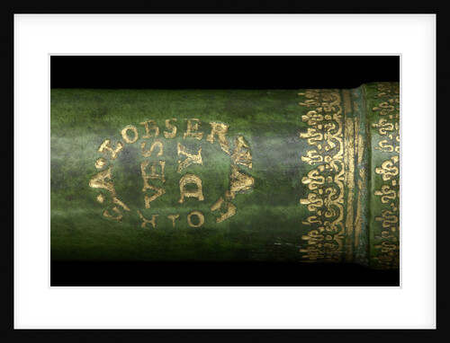 Pocket telescope - draw tube inscription by unknown
