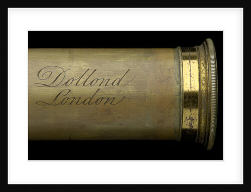 Pocket telescope - draw tube inscription by Dollond