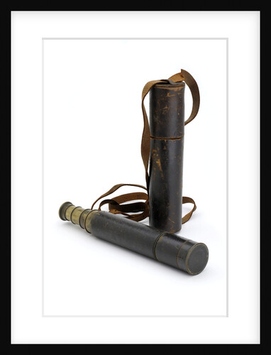 Portable telescope with case by Edward G. Wood
