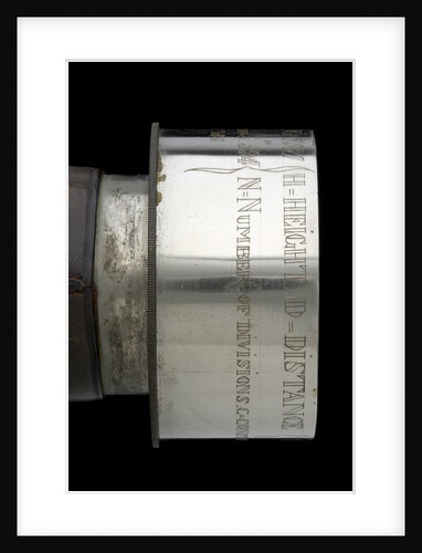 Rangefinder- inscription by Edward Kahler