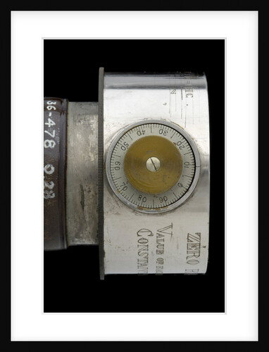 Rangefinder- inscription by Edward Kahler