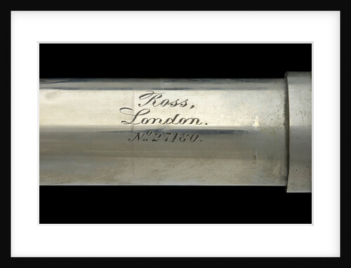 Officer of the Watch telescope- draw tube inscription by Ross