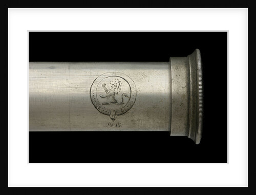 Officer of the Watch telescope- draw tube inscription by William Cox