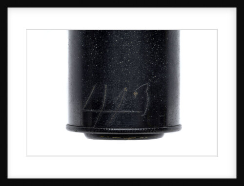 Officer of the Watch telescope- inscription by Voigtlander & Sohn