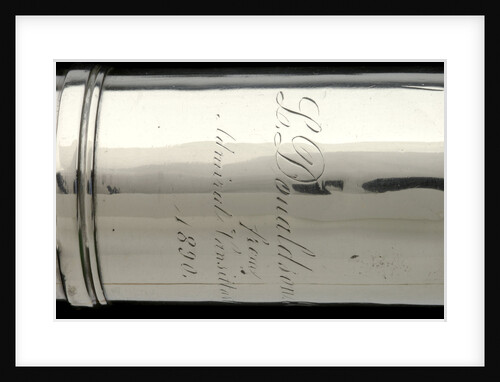 Officer of the Watch telescopic- sun shade inscription by Unknown