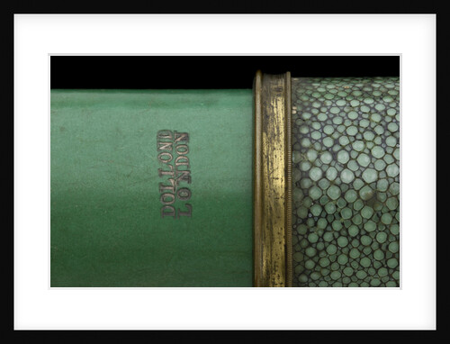 Portable telescope- draw tube inscription by Dollond