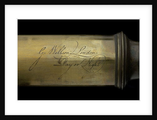 Day or night telescope- draw tube inscription by George Willson