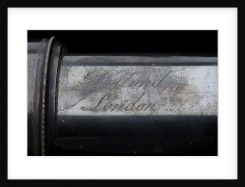 Night telescope - inscription by Dollond