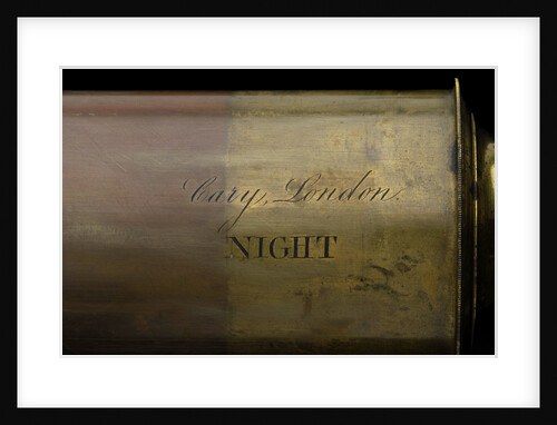 Night telescope - inscription by William Cary